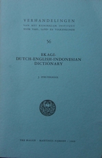 Ekagi-Dutch-English-Indonesian Dictionary