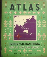  Atlas,Indonesia. Dan Dunia Untuk, Sekolah Rakjat.