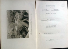 Explorations in Bible Lands During the 19th Century .