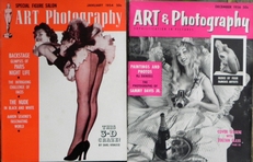 Art Photography. January 1954 and December 1956.( 2 volumes)